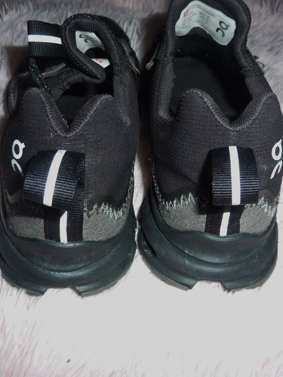 Exc. Condition On Cloud Tech Black Men\'s Sneakers Shoes Hiking Running 7.5 main image 4
